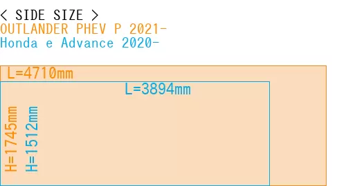 #OUTLANDER PHEV P 2021- + Honda e Advance 2020-